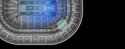 Seat view from Club