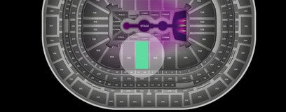 Seat view from Prime Loge