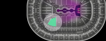 Seat view from Prime Loge