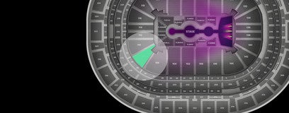 Seat view from Prime Loge