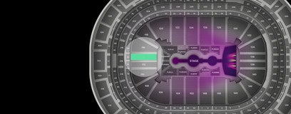 Seat view from Prime Loge