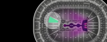 Seat view from Prime Loge