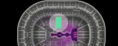 Seat view from Prime Loge
