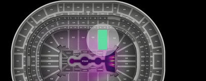 Seat view from Prime Loge