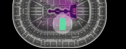 Seat view from Prime Loge