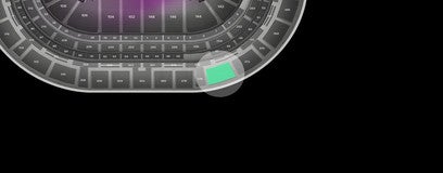 Seat view from Upper Corner Balcony