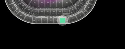 Seat view from Upper Center