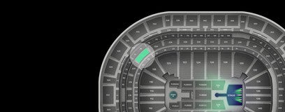 Seat view from Club