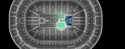 Seat view from General Admission