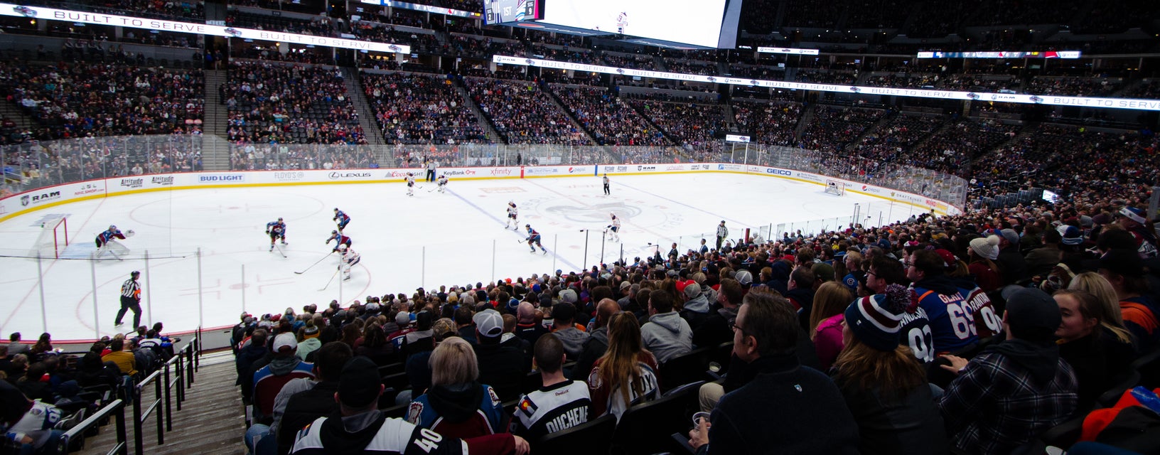 Seat view from Corner Loge