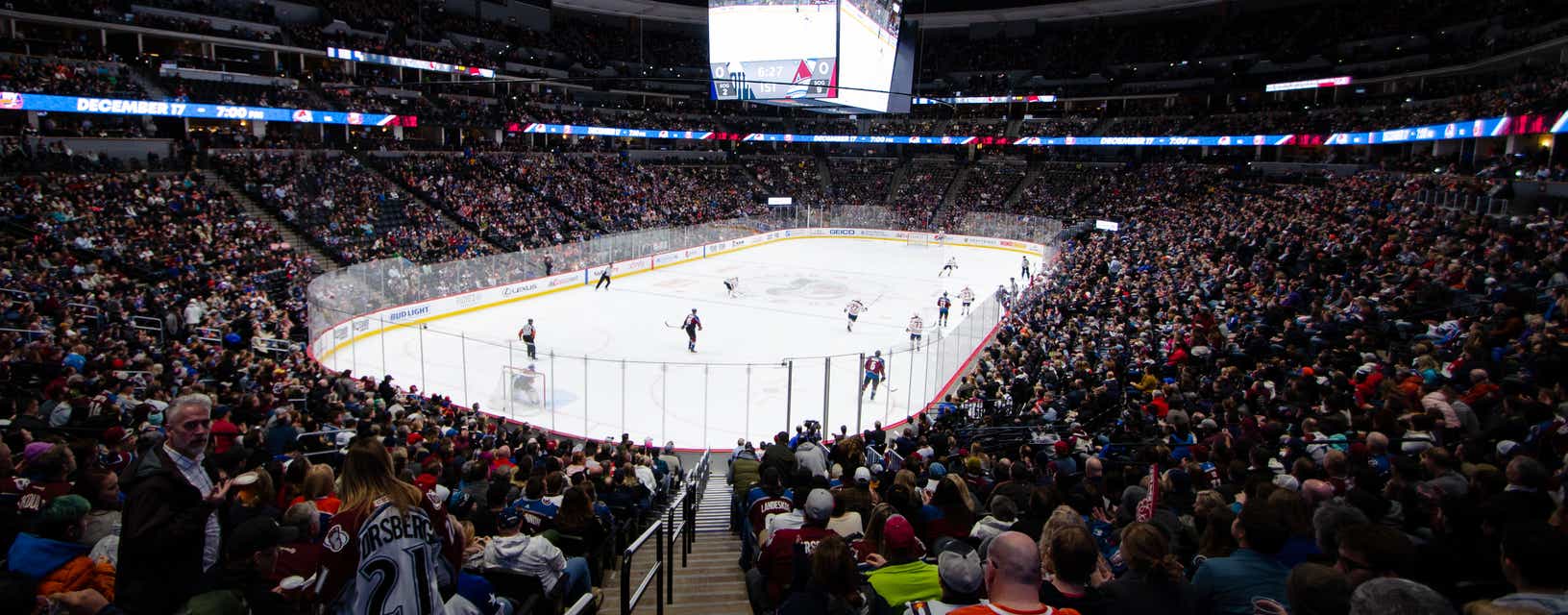 Seat view from Corner Loge