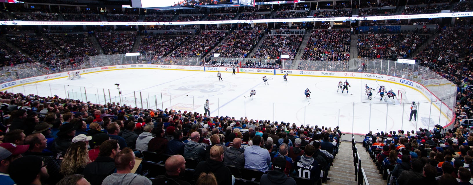 Seat view from Corner Loge