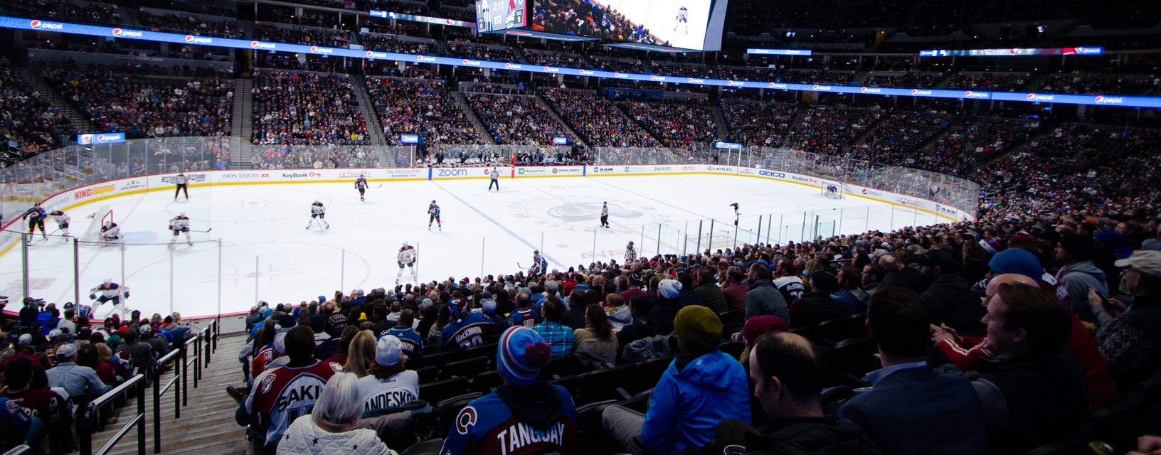 Seat view from Corner Loge
