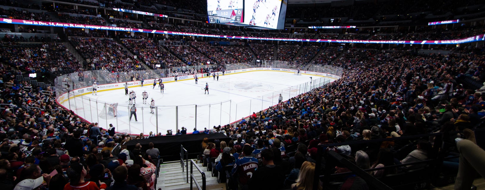 Seat view from Corner Loge