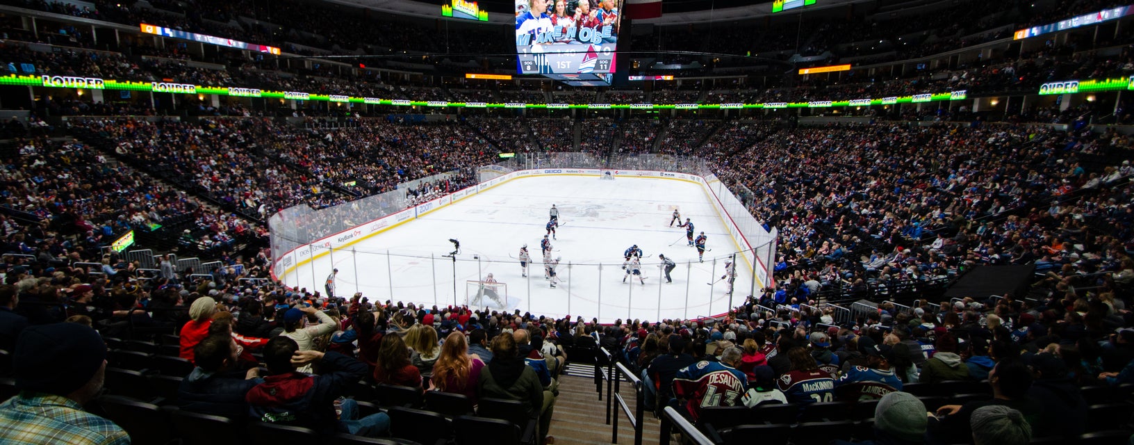 Seat view from End Loge