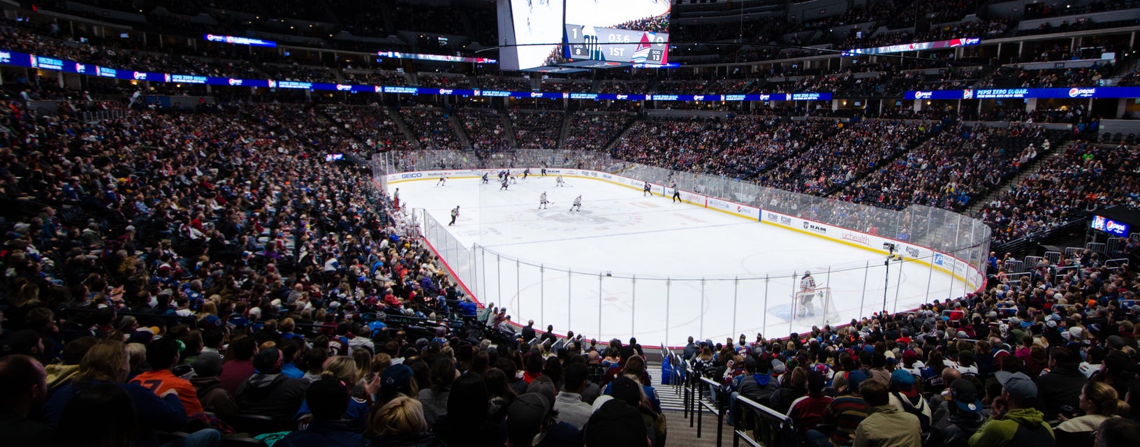 Seat view from Corner Loge