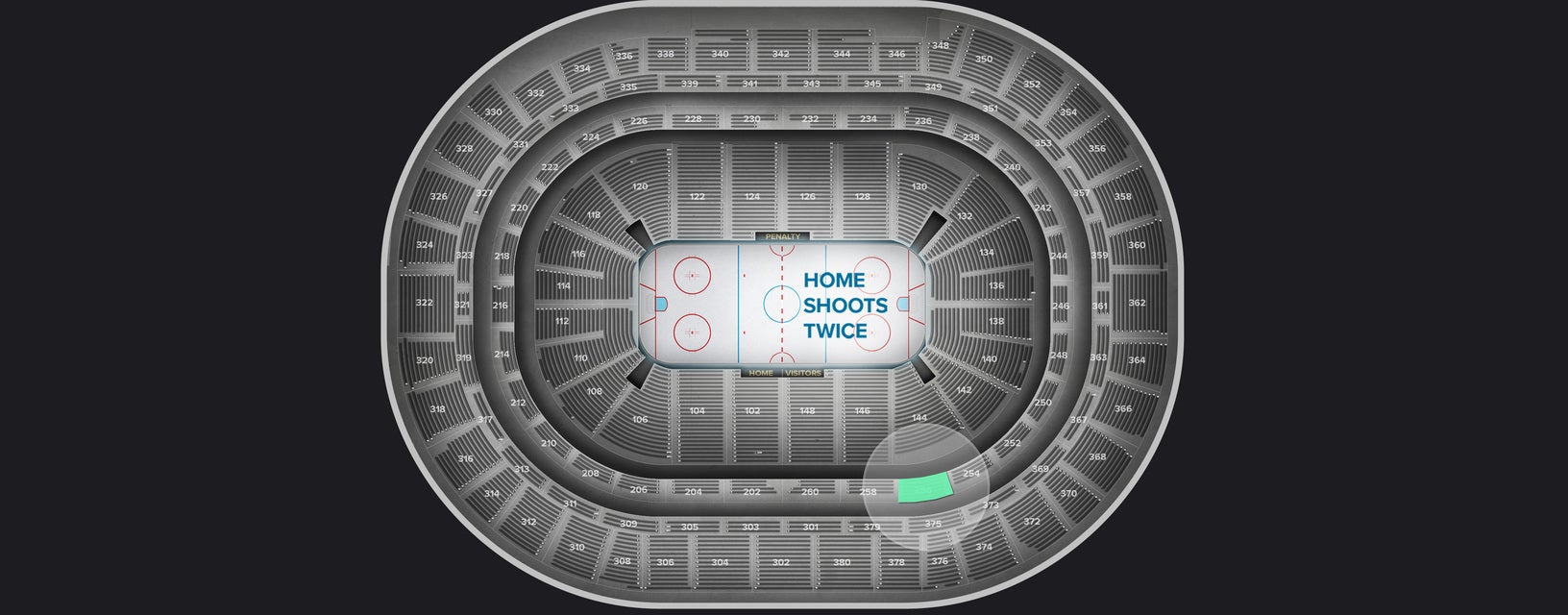 Seat view from Club Corner