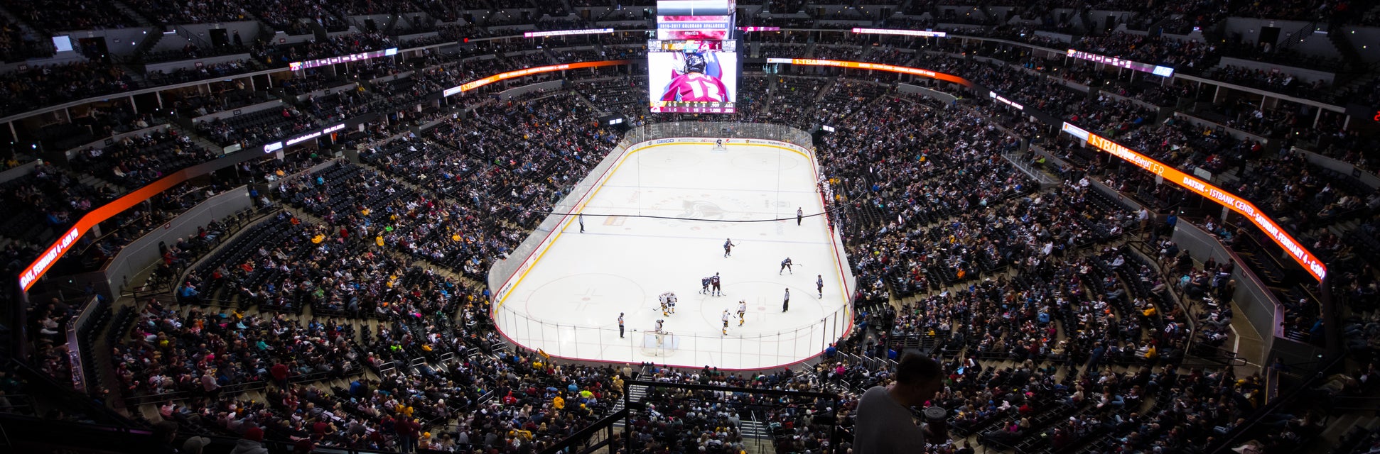 Seat view from Upper End Balcony
