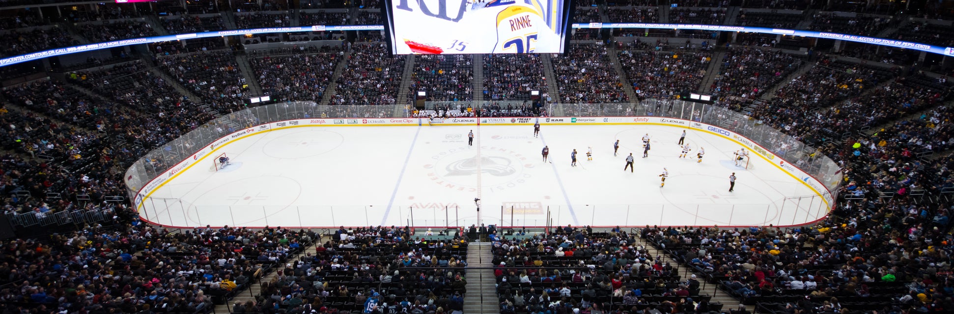 Seat view from Upper Center Balcony
