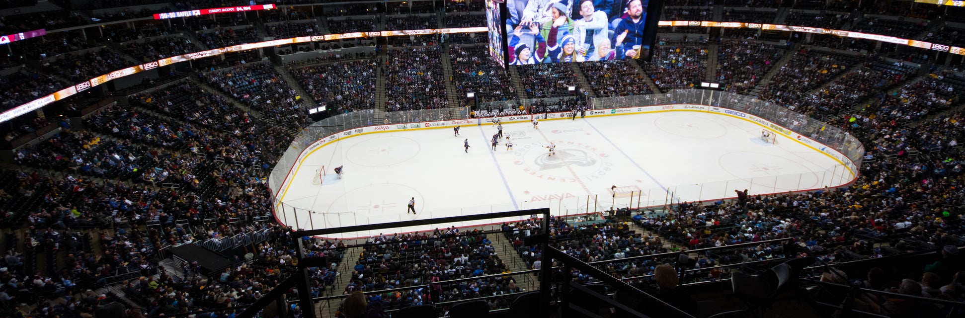 Seat view from Upper Center Balcony