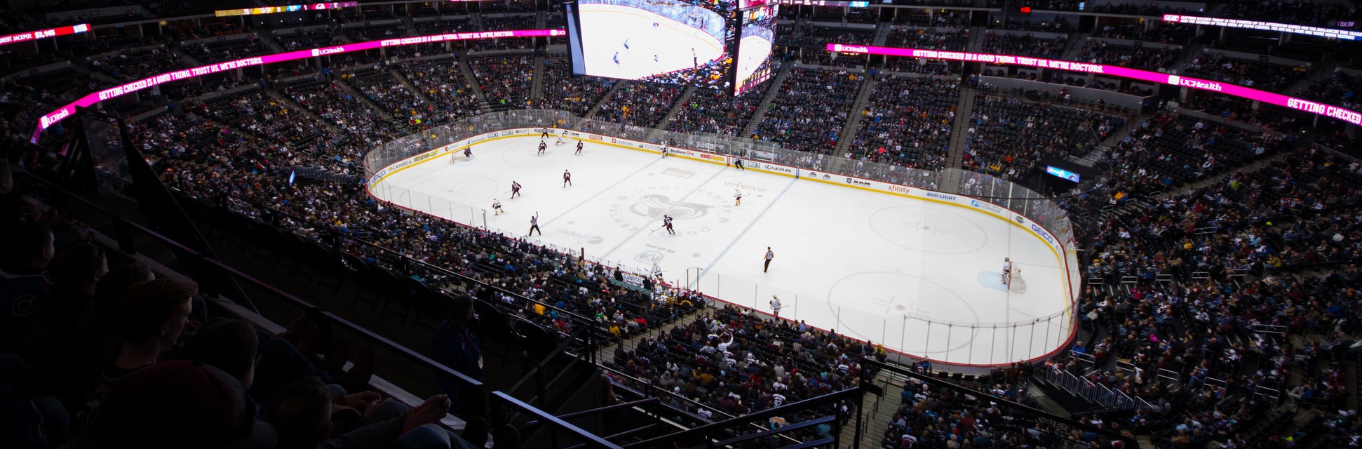Seat view from Upper Center Balcony