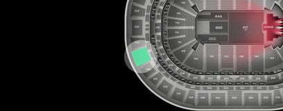 Seat view from Upper