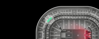 Seat view from Upper