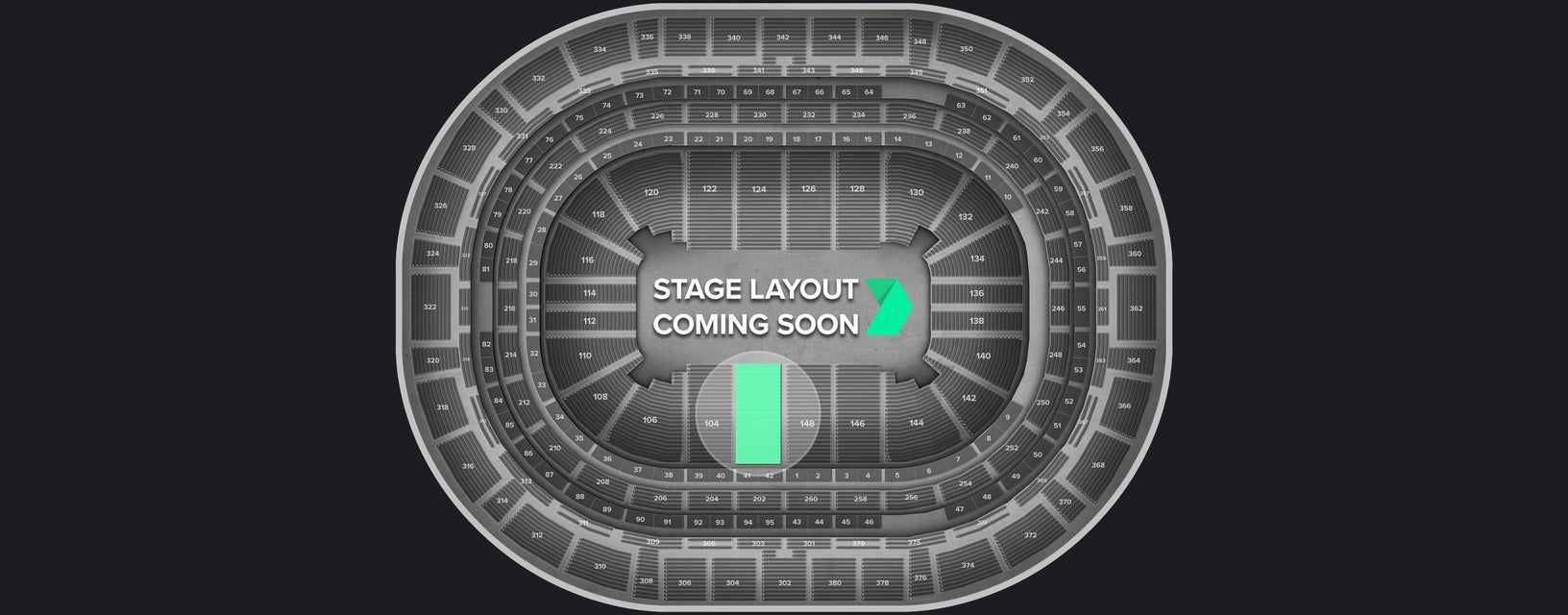 Seat view from Prime Loge