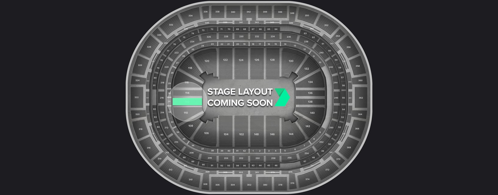 Seat view from Prime Loge