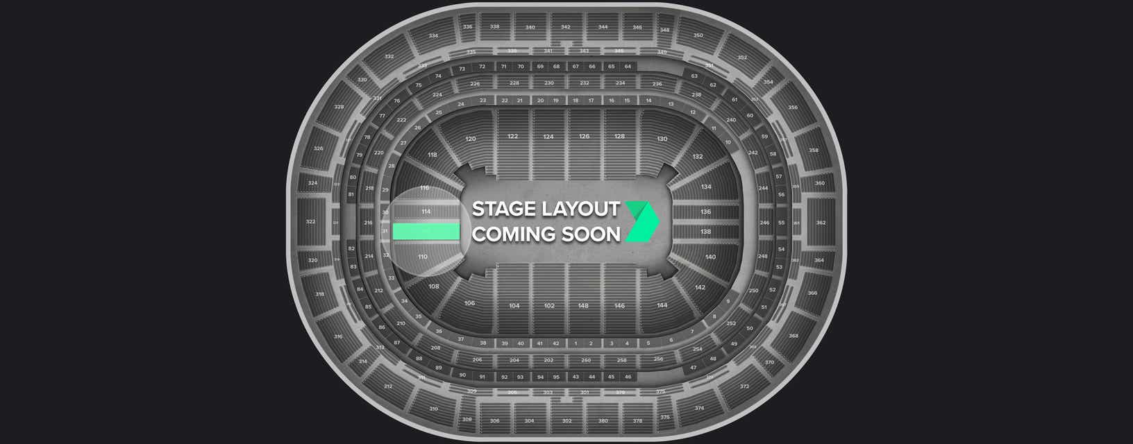 Seat view from Prime Loge