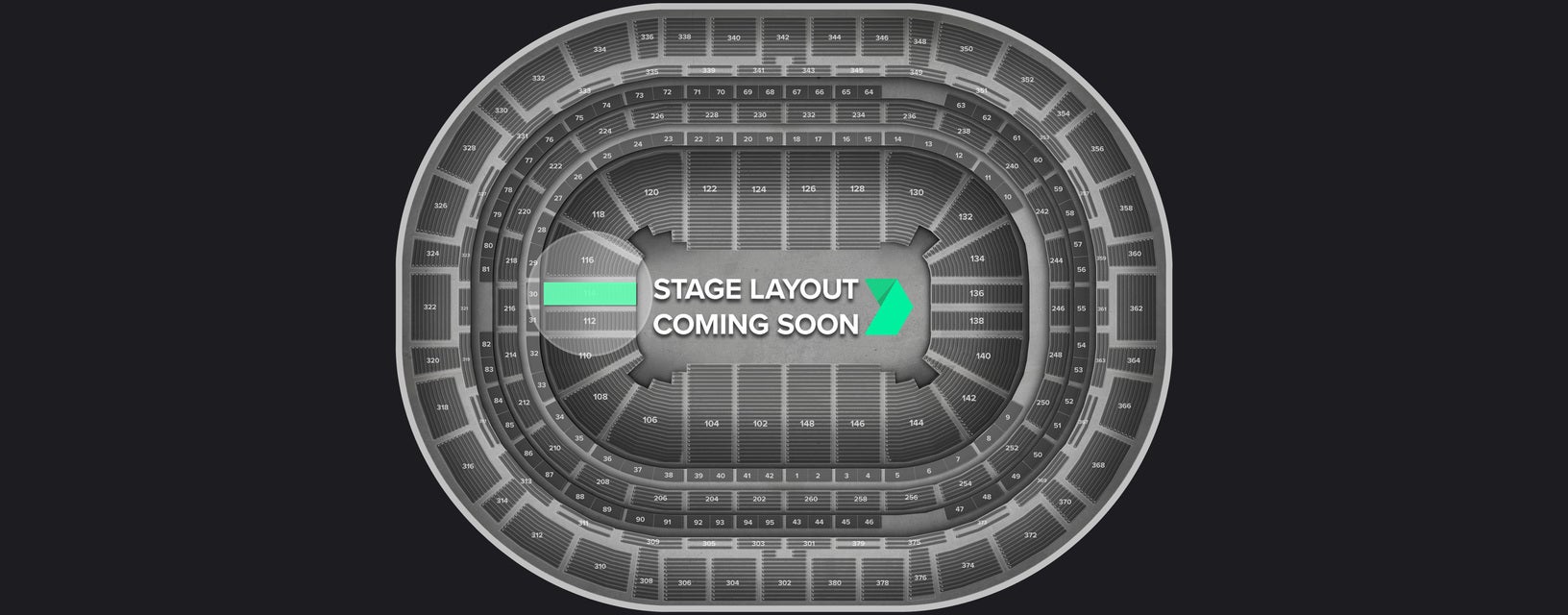 Seat view from Prime Loge