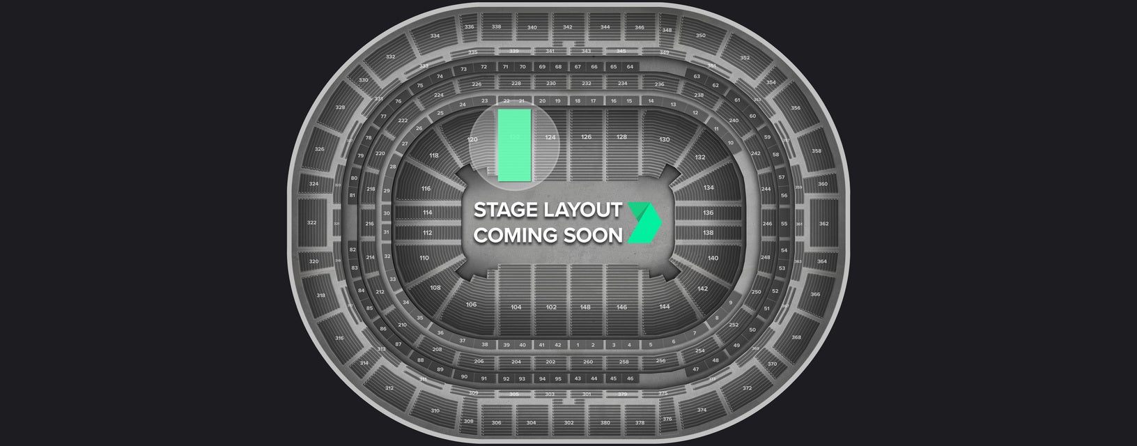 Seat view from Prime Loge