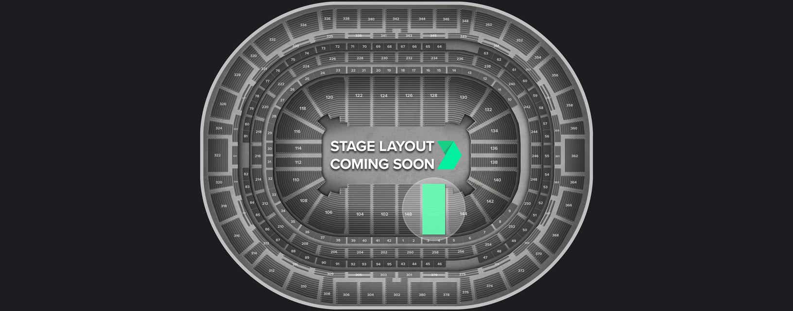 Seat view from Prime Loge