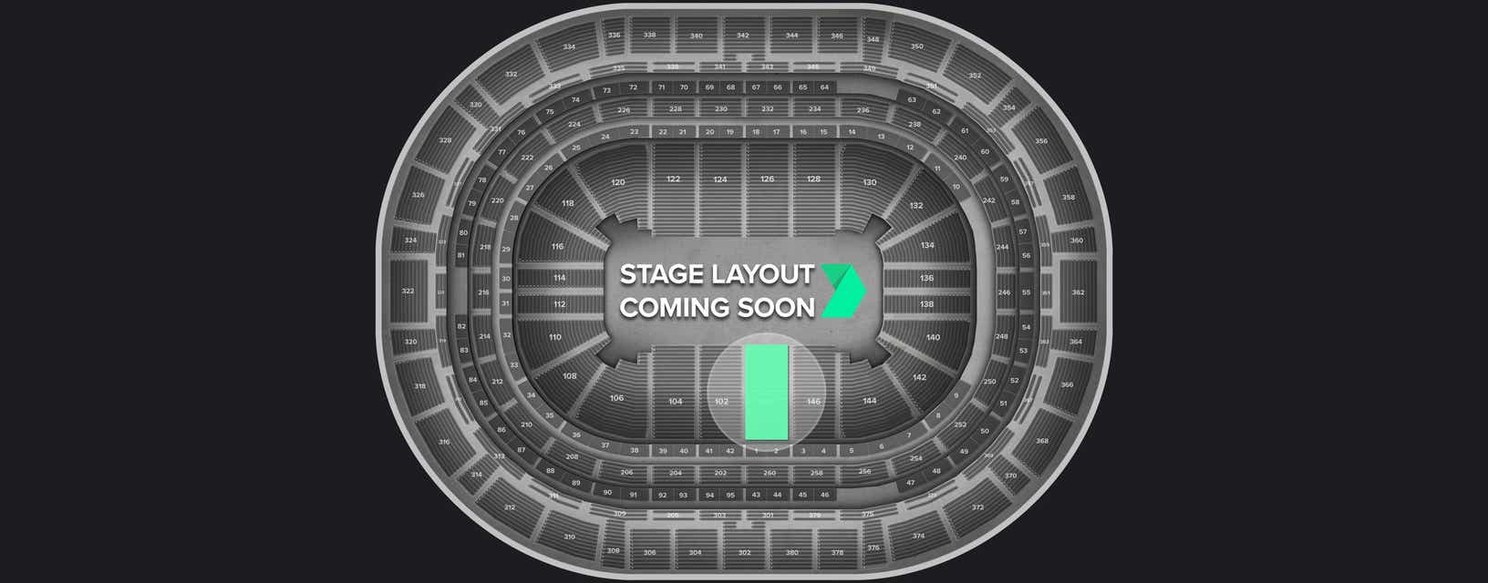 Seat view from Prime Loge