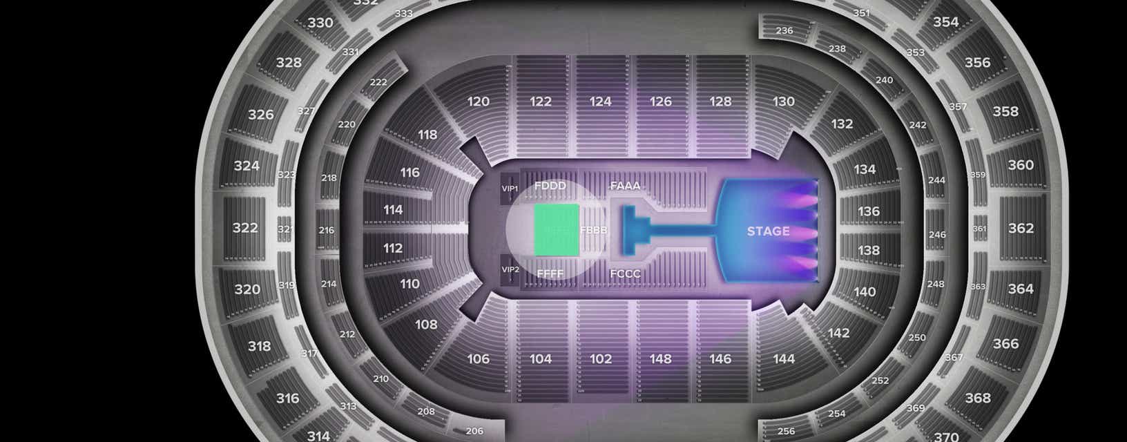 Seat view from Floor