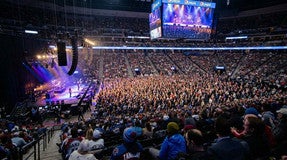 Seat view from Prime Loge