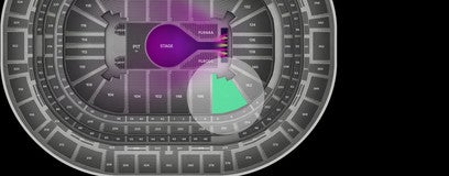 Seat view from Prime Loge
