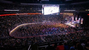 Seat view from Upper Center