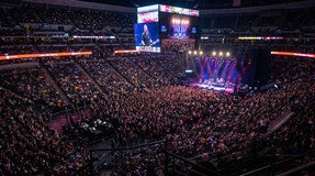 Seat view from Upper Corner Balcony