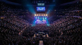 Seat view from Lower End Balcony