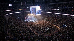 Seat view from Upper Corner Balcony