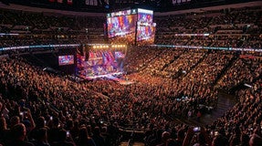 Seat view from Upper Corner Balcony