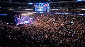 Seat view from Upper Corner Balcony