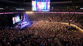 Seat view from Lower Center Balcony