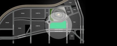 Seat view from RAV4 Lot