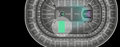 Seat view from Center Loge