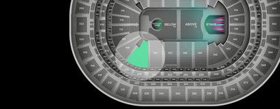 Seat view from Prime Loge