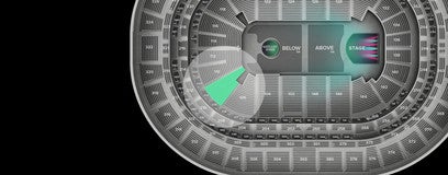 Seat view from End Loge