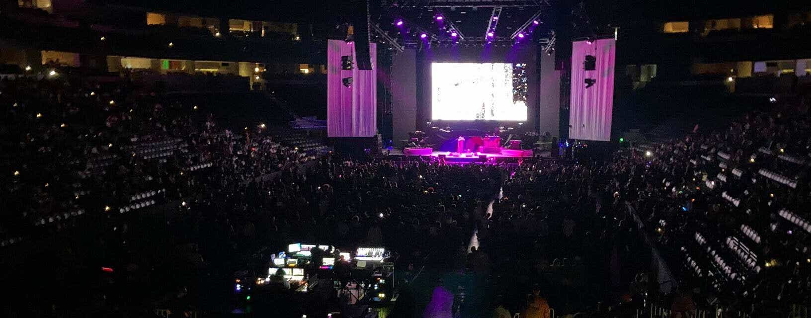 Seat view from End Loge