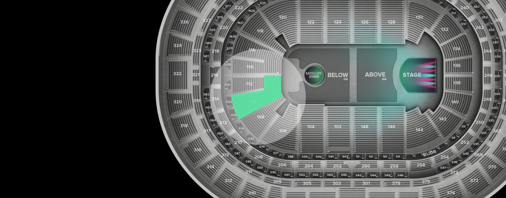 Seat view from End Loge